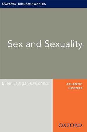 Book cover of Sex and Sexuality: Oxford Bibliographies Online Research Guide