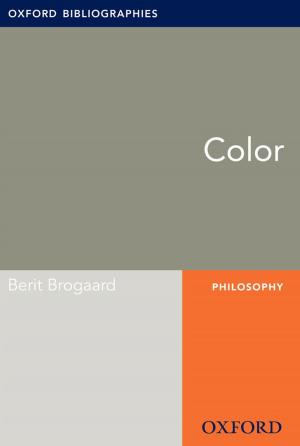 Book cover of Color: Oxford Bibliographies Online Research Guide