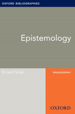 Cover of the book Epistemology: Oxford Bibliographies Online Research Guide by Robert Balazs, Richard J. Bridges, Carl W. Cotman