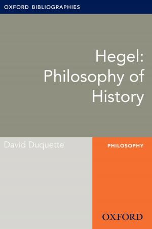 Book cover of Hegel: Philosophy of History: Oxford Bibliographies Online Research Guide