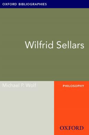 Cover of the book Wilfrid Sellars: Oxford Bibliographies Online Research Guide by Daniel S. Richter