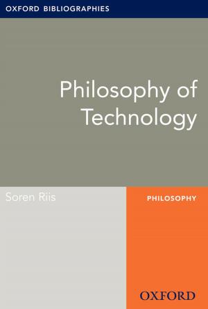 Cover of the book Philosophy of Technology: Oxford Bibliographies Online Research Guide by the late John William Ward