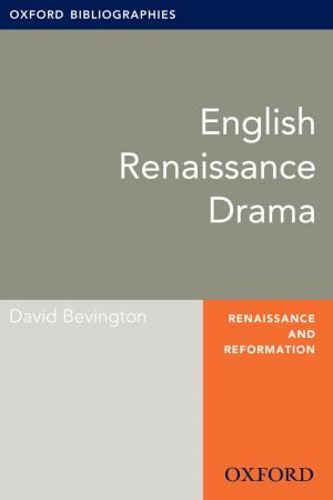 Cover of the book English Drama: Oxford Bibliographies Online Research Guide by Helena Chmura Kraemer, Karen Kraemer Lowe, , David J. Kupfer, M.D.