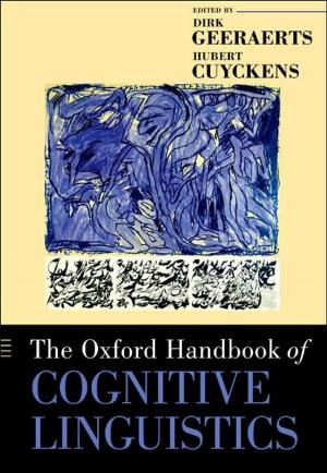 Cover of the book The Oxford Handbook of Cognitive Linguistics by Thomas S. Bianchi