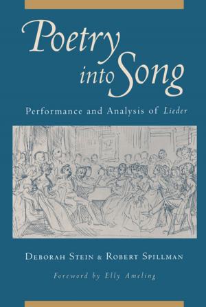 Book cover of Poetry into Song