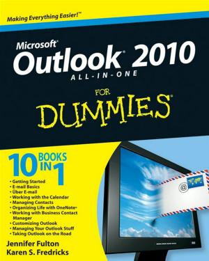 Cover of the book Outlook 2010 All-in-One For Dummies by Wayne McDonell
