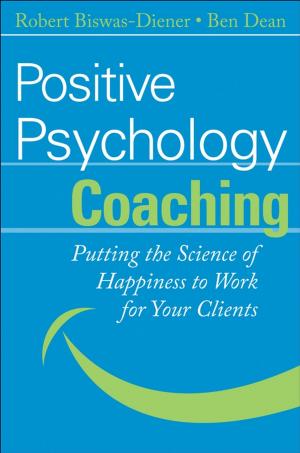 Cover of the book Positive Psychology Coaching by Jill Steans