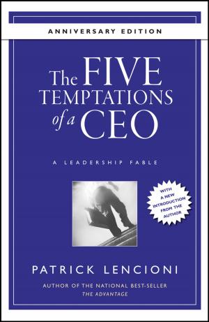 Book cover of The Five Temptations of a CEO, 10th Anniversary Edition