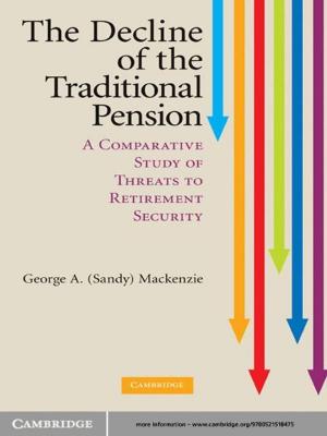 Book cover of The Decline of the Traditional Pension