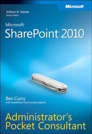 Book cover of Microsoft SharePoint 2010 Administrator's Pocket Consultant