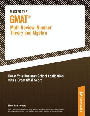 Cover of the book Master the GMAT--Math Review: Number Theory and Algebra by Margaret Moran
