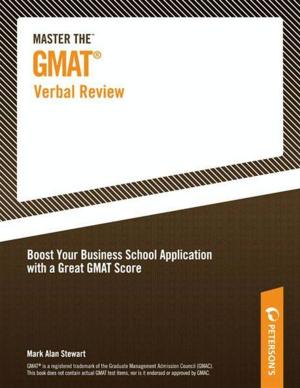 Cover of the book Master the GMAT--Verbal Review by Margaret Moran