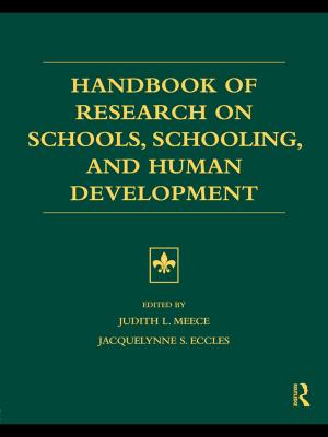 Cover of the book Handbook of Research on Schools, Schooling and Human Development by Myengkyo Seo
