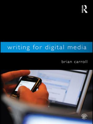 Cover of the book Writing for Digital Media by Marc H. Bornstein, Martha E. Arterberry, Michael E. Lamb