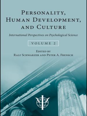 Cover of the book Personality, Human Development, and Culture by Stephen Cade Hetherington