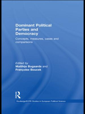 Cover of the book Dominant Political Parties and Democracy by C.P. Thunberg