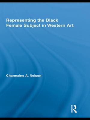 Book cover of Representing the Black Female Subject in Western Art
