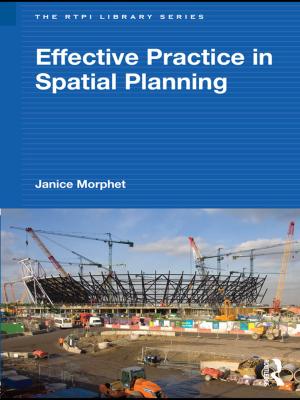 Cover of the book Effective Practice in Spatial Planning by 