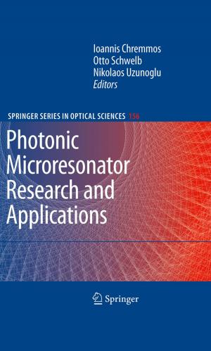Cover of the book Photonic Microresonator Research and Applications by Arthur R. Zeiner, Debra Bendell, C. Eugene Walker