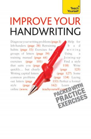 Book cover of Improve Your Handwriting