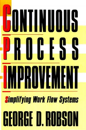 Cover of the book Continuous Process Improvement by Joao P.A. Baptista, Dwight L. Gertz