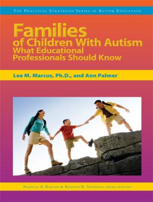 Book cover of Families of Children With Autism