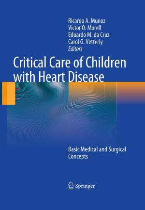 Cover of Critical Care of Children with Heart Disease