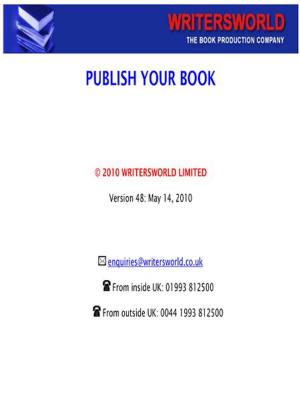 Cover of the book How To Publish Your Book by Bill Rosoman