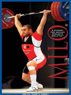 Cover of the book MILO: A Journal for Serious Strength Athletes, Vol. 18.1 by Randall J. Strossen, Ph.D.