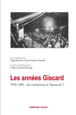 Book cover of Les années Giscard
