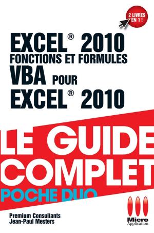 Cover of the book Excel 2010 Fonctions et Formules & VBA by Jean-Claude Vallot