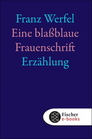 Book cover of Eine blassblaue Frauenschrift