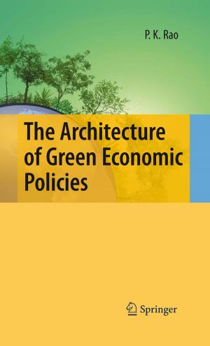 Book cover of The Architecture of Green Economic Policies
