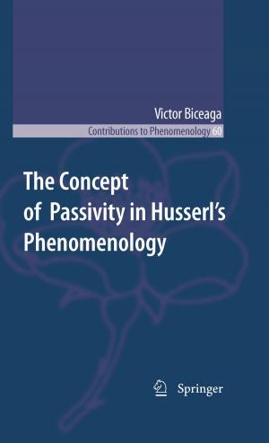 Cover of The Concept of Passivity in Husserl's Phenomenology