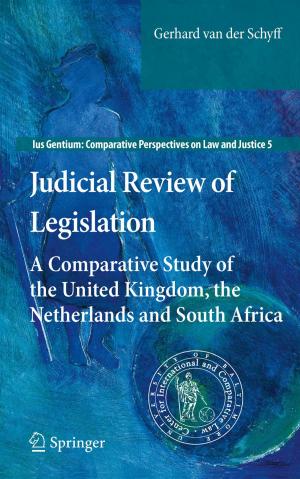 Cover of the book Judicial Review of Legislation by B.D. Fornage