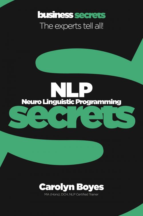 Cover of the book NLP (Collins Business Secrets) by Carolyn Boyes, HarperCollins Publishers