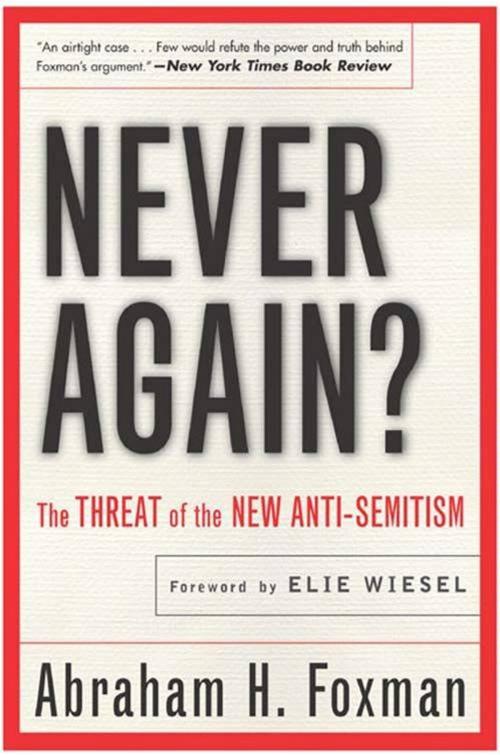 Cover of the book Never Again? by Abraham Foxman, HarperOne