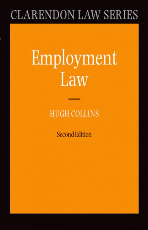 Cover of the book Employment Law by Hugh Collins, OUP Oxford