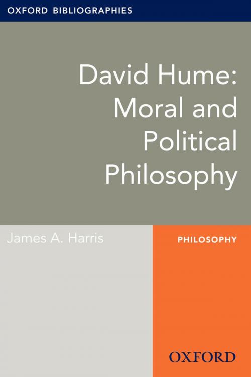 Cover of the book David Hume: Moral and Political Philosophy: Oxford Bibliographies Online Research Guide by James A. Harris, Oxford University Press