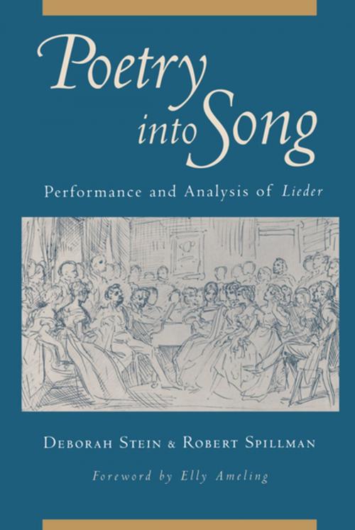 Cover of the book Poetry into Song by Deborah Stein, Robert Spillman, Oxford University Press