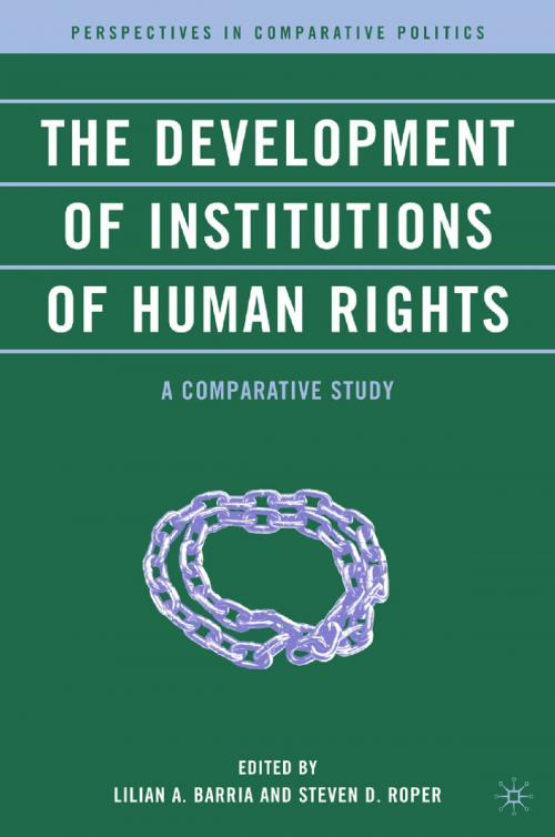 Cover of the book The Development of Institutions of Human Rights by , Palgrave Macmillan US