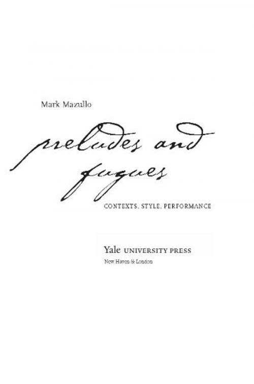 Cover of the book Shostakovich's Preludes and Fugues by Mark Mazullo, Yale University Press