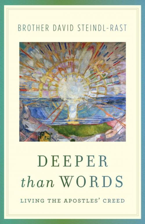 Cover of the book Deeper Than Words by David Steindl-Rast, The Crown Publishing Group