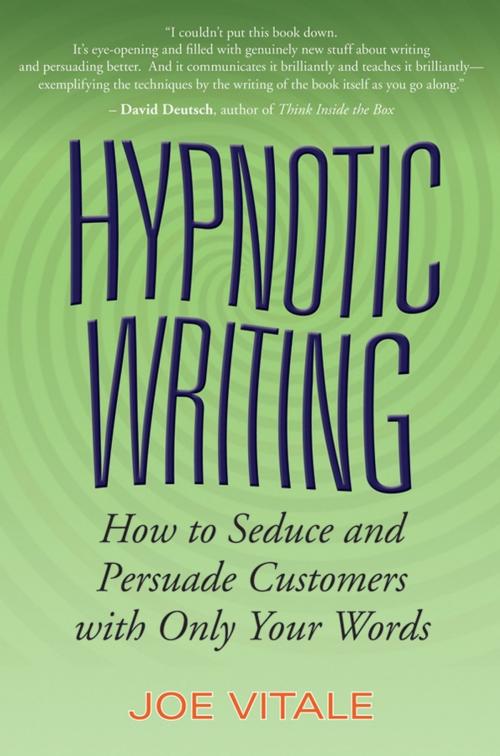 Cover of the book Hypnotic Writing by Joe Vitale, Wiley