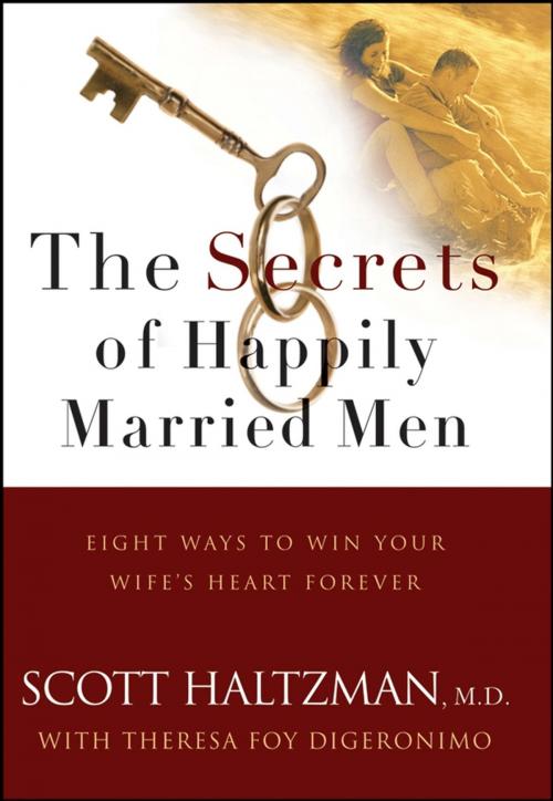 Cover of the book The Secrets of Happily Married Men by Scott Haltzman, Wiley