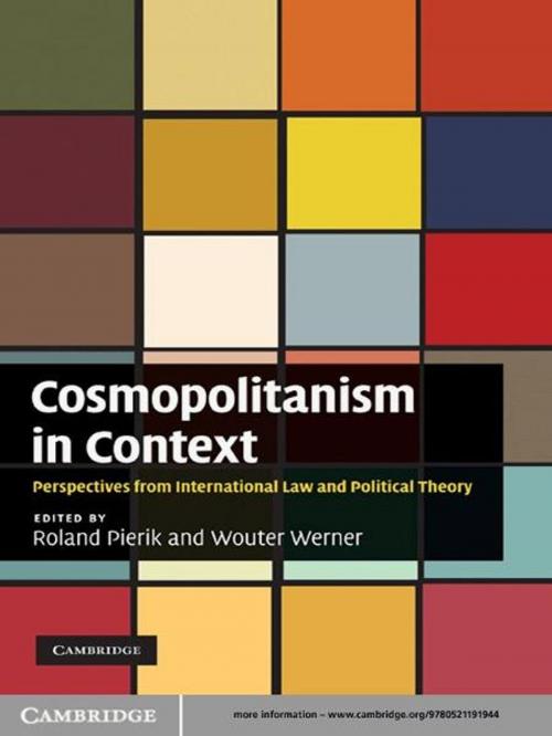 Cover of the book Cosmopolitanism in Context by , Cambridge University Press