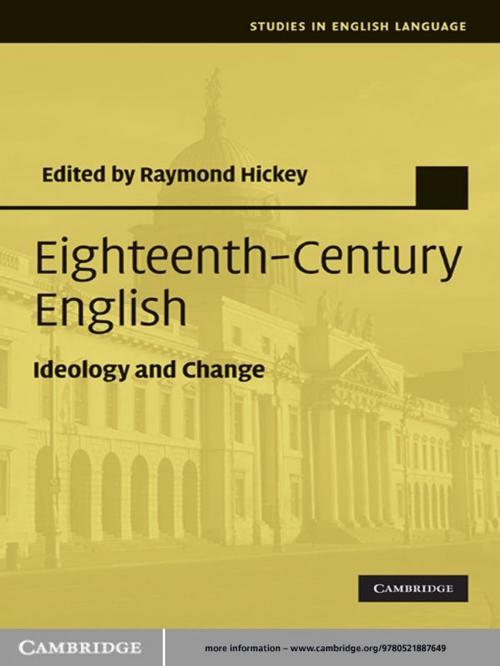 Cover of the book Eighteenth-Century English by , Cambridge University Press