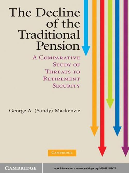 Cover of the book The Decline of the Traditional Pension by G. A. (Sandy) Mackenzie, Cambridge University Press