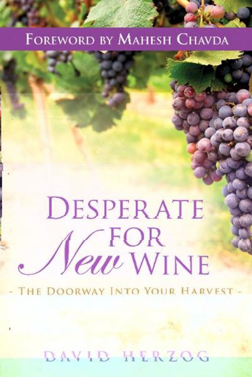Cover of the book Desperate for New Wine: The Doorway into your Harvest by David Herzog, Destiny Image, Inc.