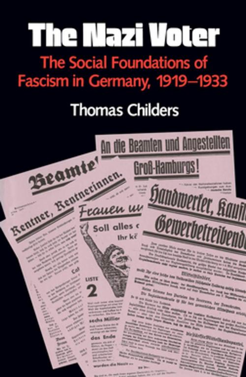 Cover of the book The Nazi Voter by Thomas Childers, The University of North Carolina Press